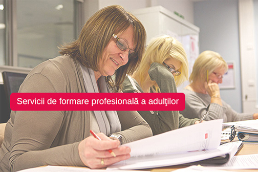 servicii de formare profesionala a adultilor